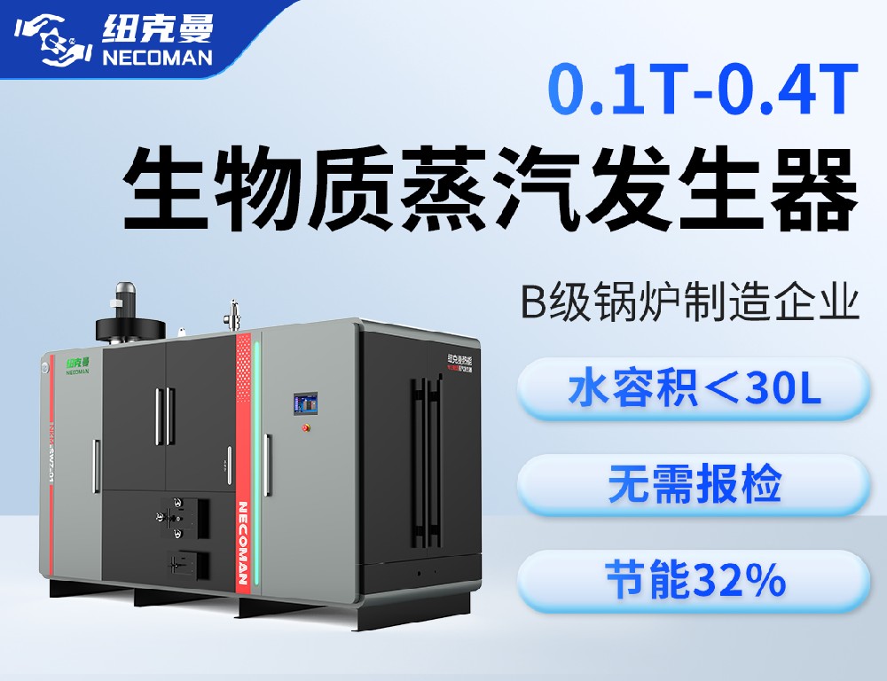 100kg-400kg 生物質蒸汽發(fā)生器